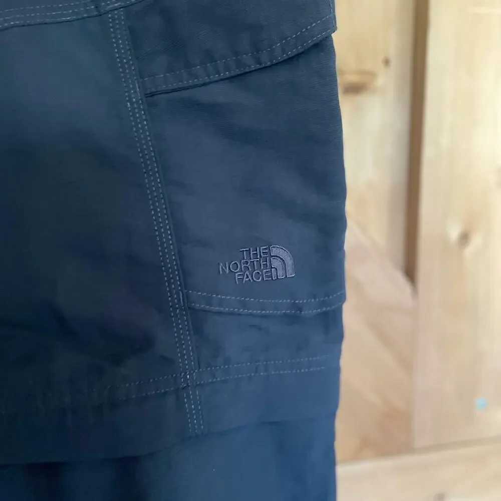 The North Face Convertible Pants Men's Sz L Gray Performance Tech Outdoor Shorts